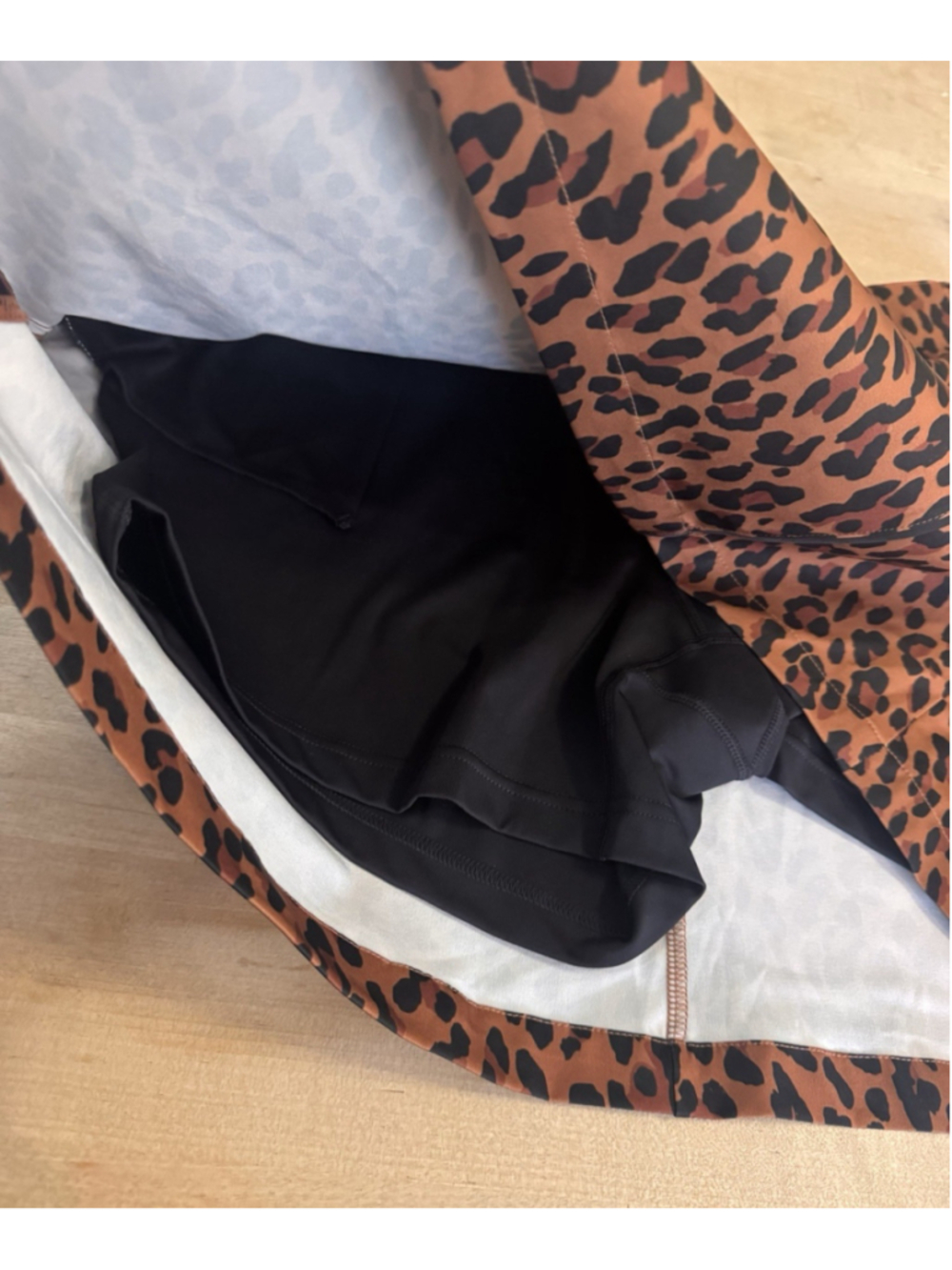 Lady Hagen Women’s Animal Cheetah Print Golf Skort Skirt Size 14 - Picture 4 of 8
